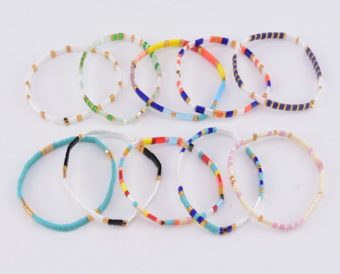 Customized Jewelry Colorful Handmade Beads Bracelets For Wowan