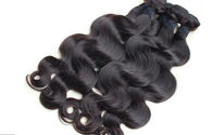 Malaysian Weft Natural Virgin Hair Extensions Deep Body Wave Unprocessed