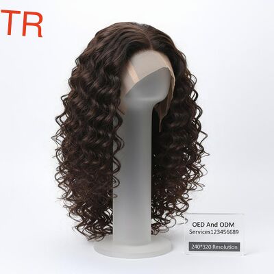 240*320 Risoluzione Parrucche per capelli umani ricci con materiale stratificato e servizi OED e ODM123456789